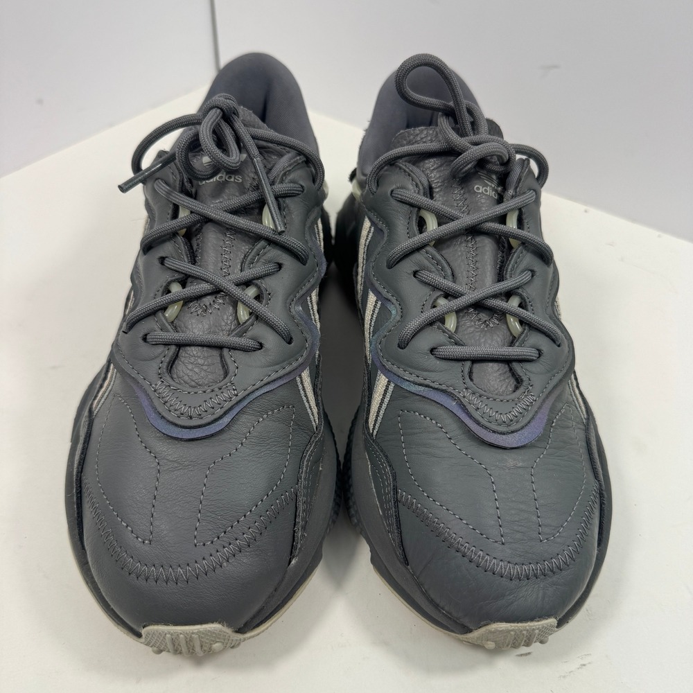 Adidas Ozweego Women Sneakers Gray Leather Adiprene Shoes Size US 6.5 - Picture 4 of 12